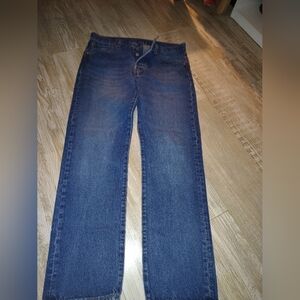 Levi's Men's Bootcut Jeans in Deep Blue